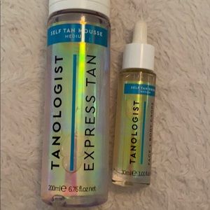 Used once tanologist express tan and face drops